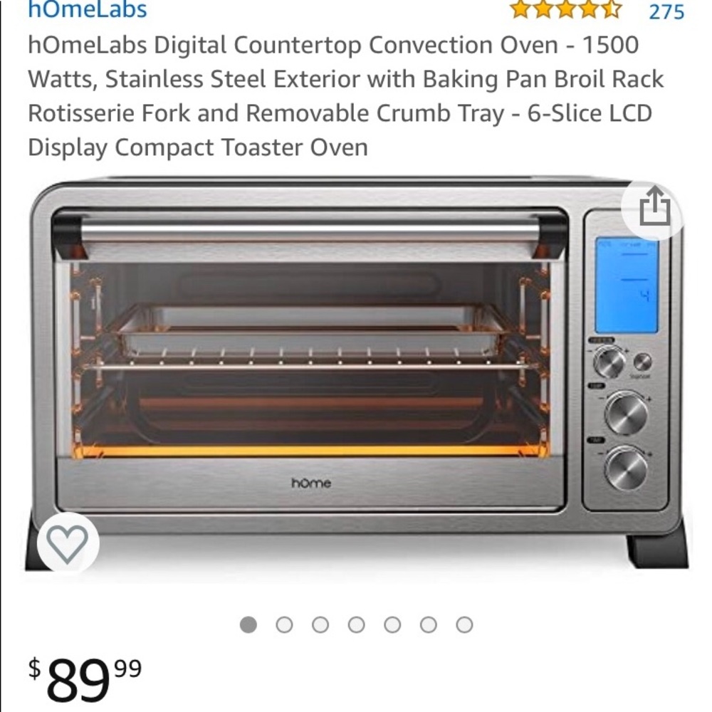 Digital convection toaster oven. Brand new